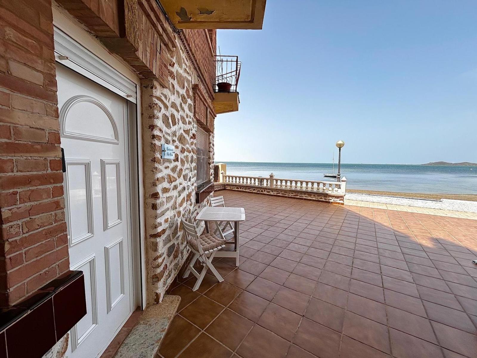 Apartamento Mar Menor, Los Urrutias - Beachfront Apartment With Patio Under New Management Since July 2024 Cartagena Luaran gambar