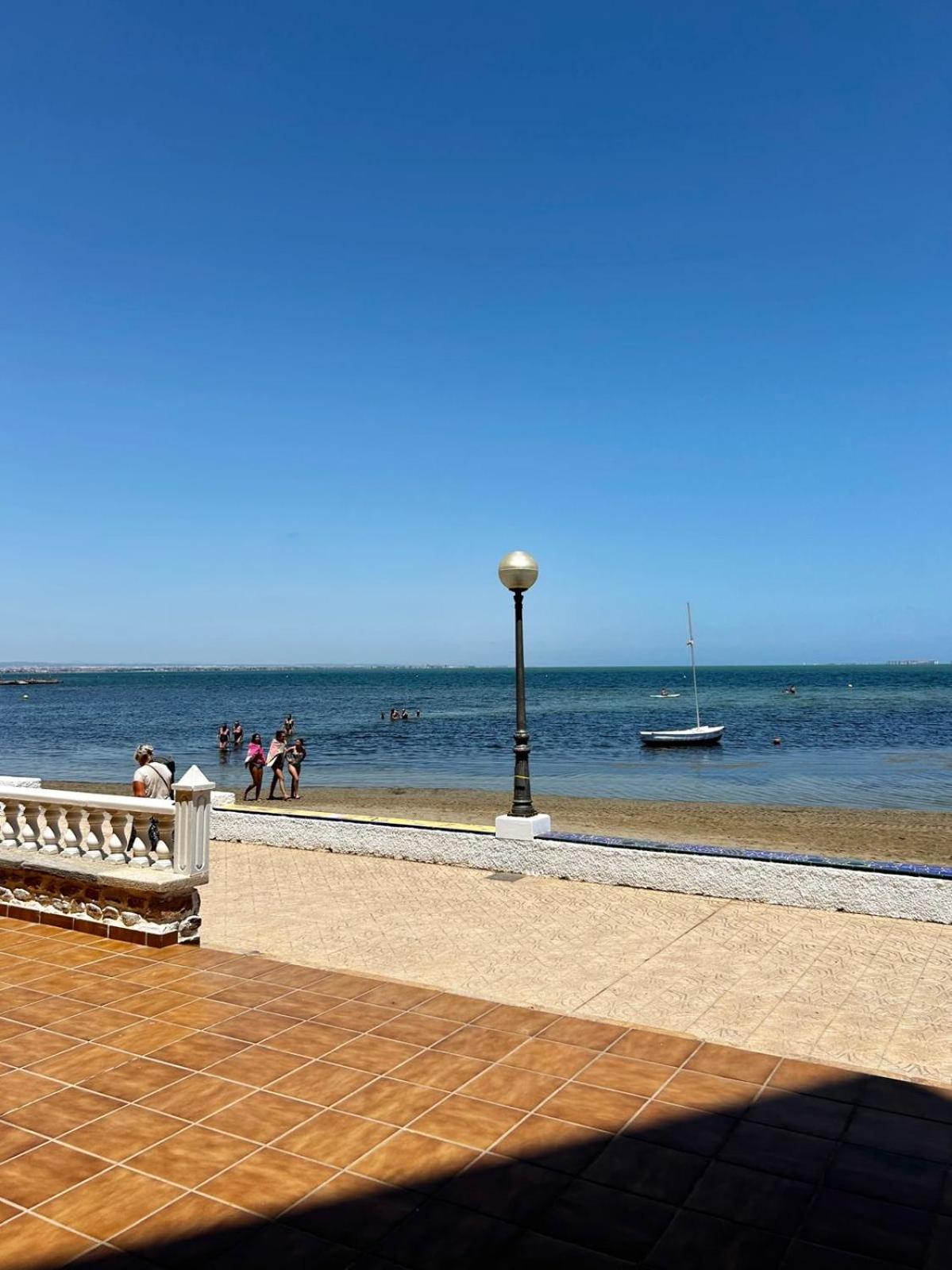Apartamento Mar Menor, Los Urrutias - Beachfront Apartment With Patio Under New Management Since July 2024 Cartagena Luaran gambar